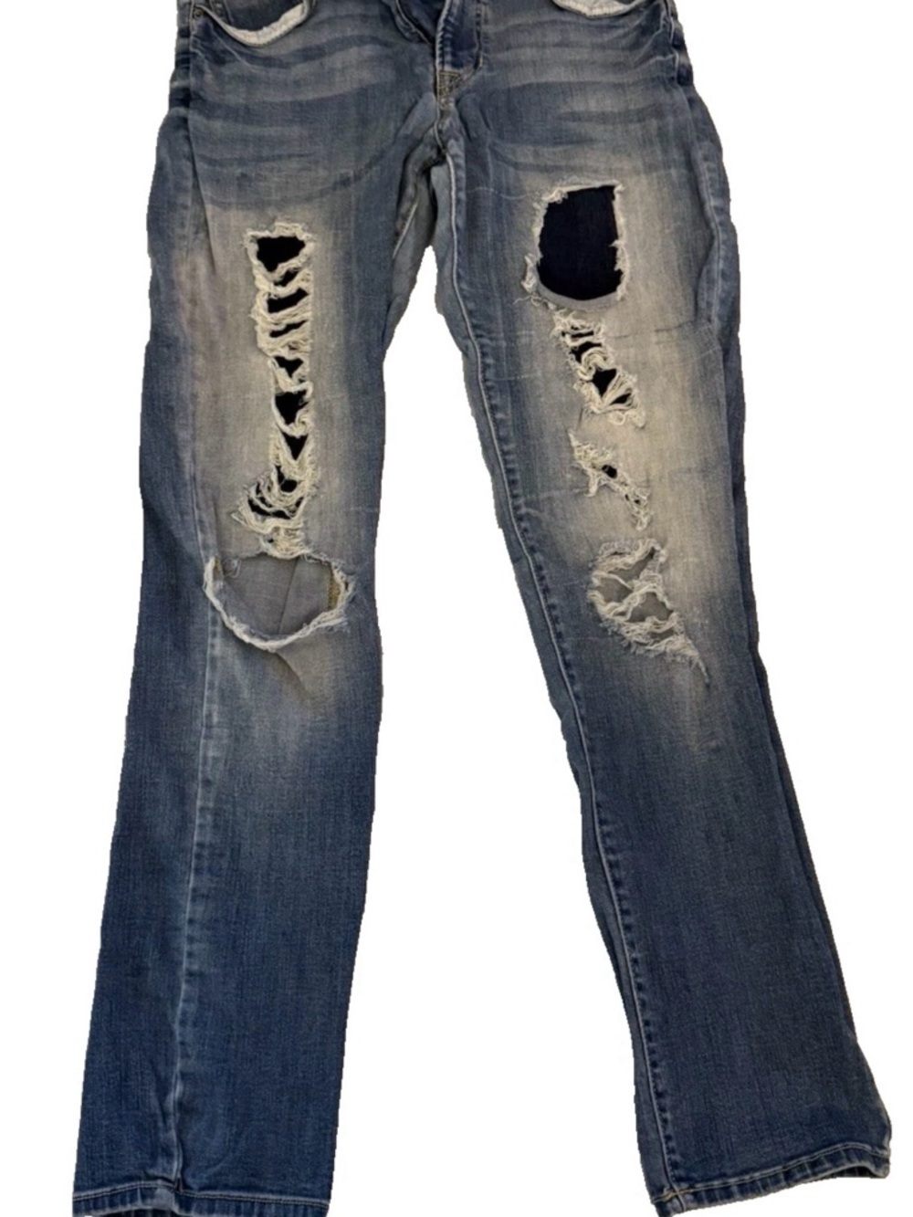 Arizona Jeans Men's 32x32 Navy Blue Skinny Denim Flex 360 Stretch Pants